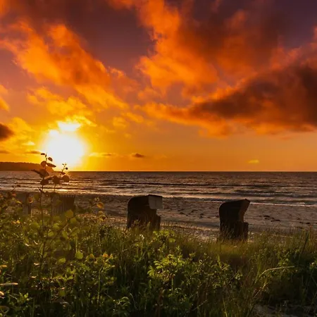 아파트 Traumhaftes Mit Privatstrand - Odins Blick 21 - Ruhige Gartenanlage, Sauna